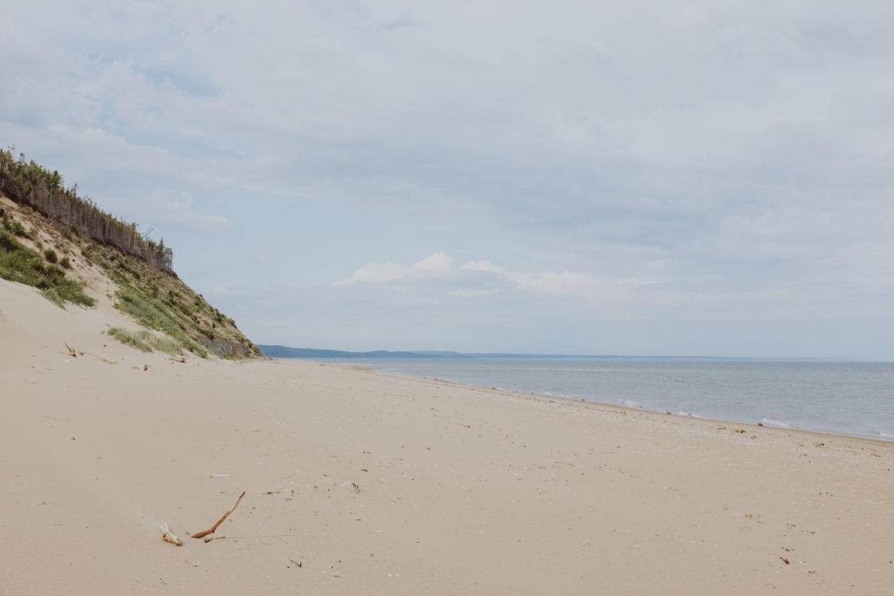 Gite La Maree Portneuf Sur Mer Exterior foto